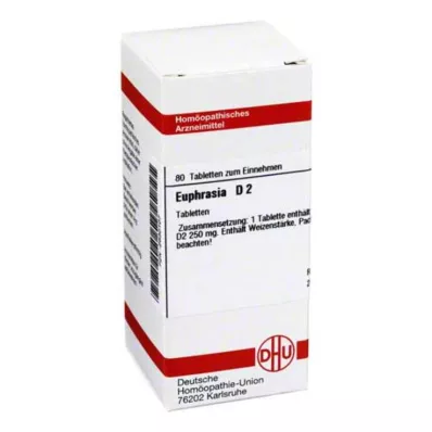 EUPHRASIA D 2 tabletid, 80 tk