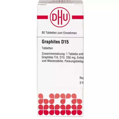 GRAPHITES D 15 tabletid, 80 tk