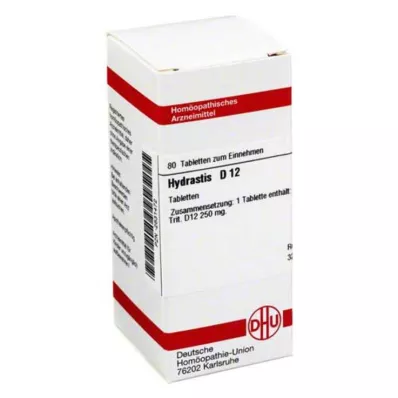 HYDRASTIS D 12 tabletti, 80 tk