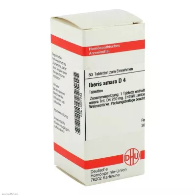 IBERIS AMARA D 4 tabletti, 80 tk