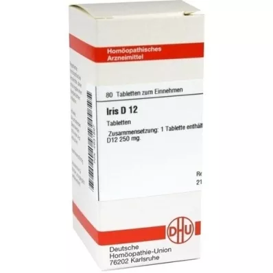 IRIS D 12 tabletid, 80 tk