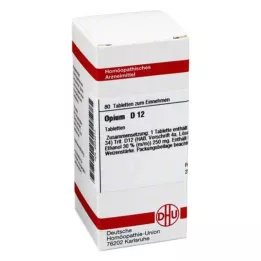 OPIUM D 12 tabletti, 80 tk