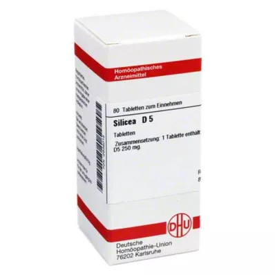 SILICEA D 5 tabletti, 80 tk SILICEA D 5 tabletti, 80 tk