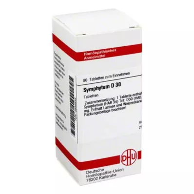 SYMPHYTUM D 30 tabletti, 80 tk