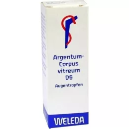 ARGENTUM CORPUS Vitreum D 6 silmatilkad, 10 ml