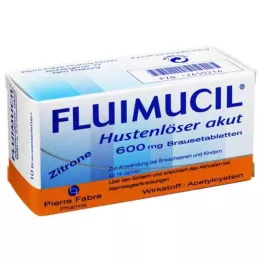 FLUIMUCIL Köha Expectorant Acute 600 kihisevad tabletid, 10 tk