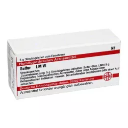 SULFUR LM VI Globuli, 5 g