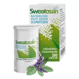SWEATOSAN kaetud tabletid, 200 tk