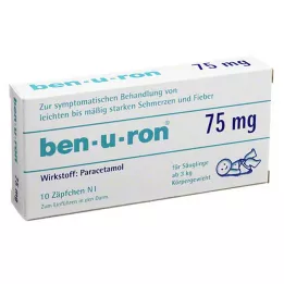 BEN-U-RON 75 mg suposiidid, 10 tk