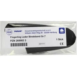Fingerling nahast suurus 7 koos prügikastiga, 1 tk