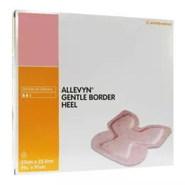 ALLEVYN Gentle Border Heel Foam Dressing, 5 tk