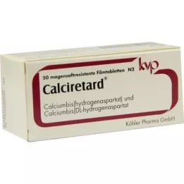 CALCIRETARD gastroke -resistentsed dragid, 50 tk