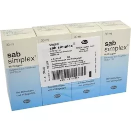 SAB simplex vedrustus, 4x30 ml