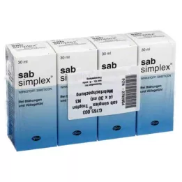 SAB simplex suukaudne suspensioon, 4X30 ml