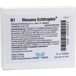 RHEUMA ECHTROPLEX süstimislahus, 5x2 ml