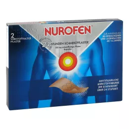 NUROFEN 24-tunnine valuplaaster 200 mg, 2 tk