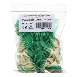 FINGERLING Lateks OP Suurus 5, 100 tk