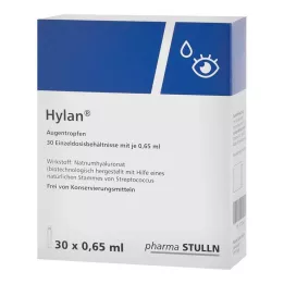 HYLAN 0,65 ml silmatilgad, 30 tk