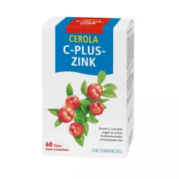CEROLA C pluss Zink Taler Grandel, 60 tk