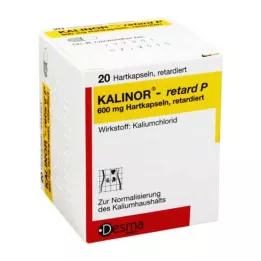KALINOR retard P 600 mg kõvakapslid, 20 tk