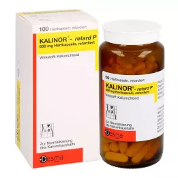 KALINOR retard P 600 mg kõvakapslid, 100 tk