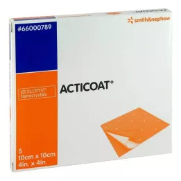 ACTICOAT 10x10 cm antimikroobne haavaplaaster, 5 tk