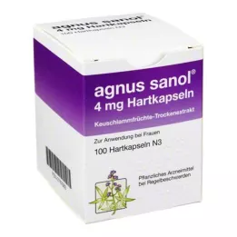 AGNUS SANOL kõva kapslid, 100 tk