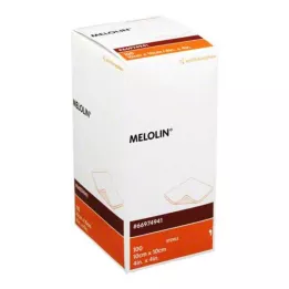 MELOLIN 10x10 cm haavasidemed steriilsed, 100 tk