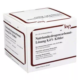 NATRIUMHYDROGENCARBONAT-Lahus 8,4% Köhler, 25X20 ml