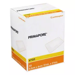 PRIMAPORE 6x8,3 cm haavade assotsiatsioon steriilne, 50 tk