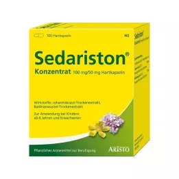 SEDARISTON Kontsentraadiga kõvakapslid, 100 tk