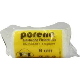 Porena elastne marli side 6cm tšellovalge, 1tk