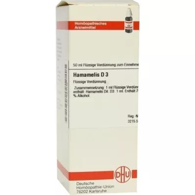 Hamameli d 3, 50 ml