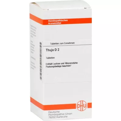 THUJA D 2 tabletid, 80 tk THUJA D 2 tabletid, 80 tk