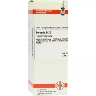 Berberis D30, 50 ml Berberis D30, 50 ml