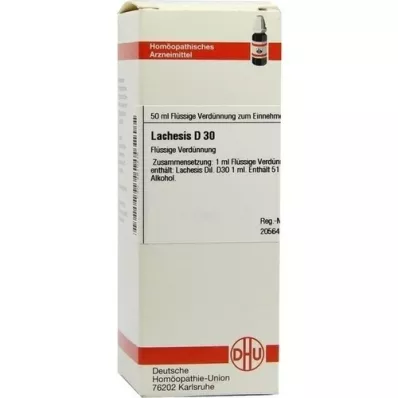Lachesis D30, 50 ml Lachesis D30, 50 ml