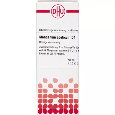 MANGANUM ACET D4, 50 ml MANGANUM ACET D4, 50 ml