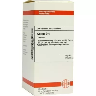 CACTUS D 4 tabletid, 200 tk