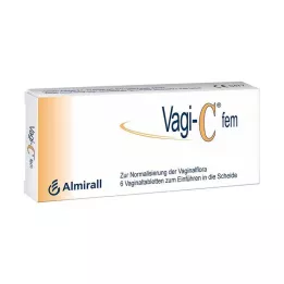 VAGI C Fem vaginaalsed tabletid, 6 tk