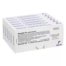 GENCYDO 3% süstelahus, 48X1 ml