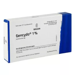 GENCYDO 1% süstelahus, 48X1 ml