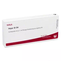 HEPAR GL D 4 ampullid, 10X1 ml