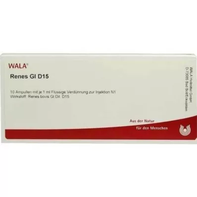 RENES GL D 15 ampullid, 10X1ml
