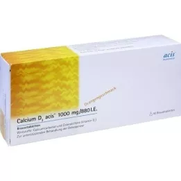 CALCIUM D3 ACIS 1000 mg/880, st hüppajate tabletid, 40 tk