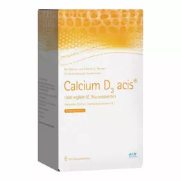CALCIUM D3 ACIS 1000 mg/880, st hüppajate tabletid, 100 tk