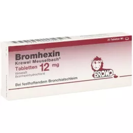 BROMHEXIN Krewew meselb.bletten 12mg, 20 tk