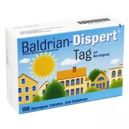 BALDRIAN DISPERT Märgiga kaetud tabletid, 100 tk