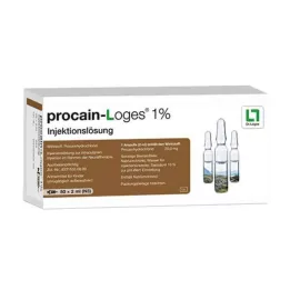 PROCAIN-Loges 1% süstelahuse ampullid, 50X2 ml