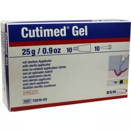 CUTIMED Amorfne hüdrogeel, 10X25 g