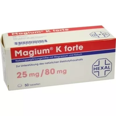 MAGIUM K Forte tabletid, 50 tk
